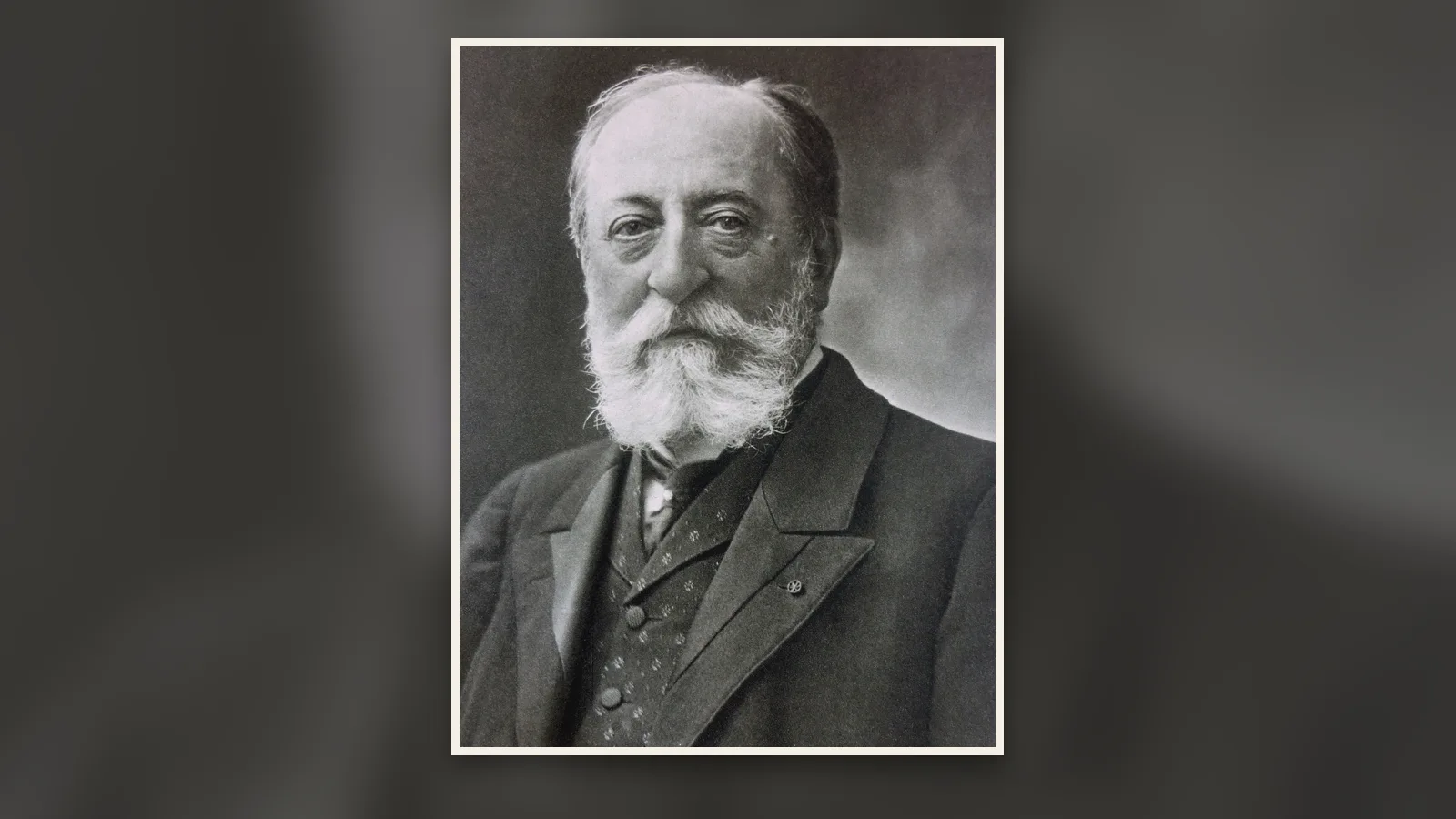 Portrait de Camille Saint-Saëns