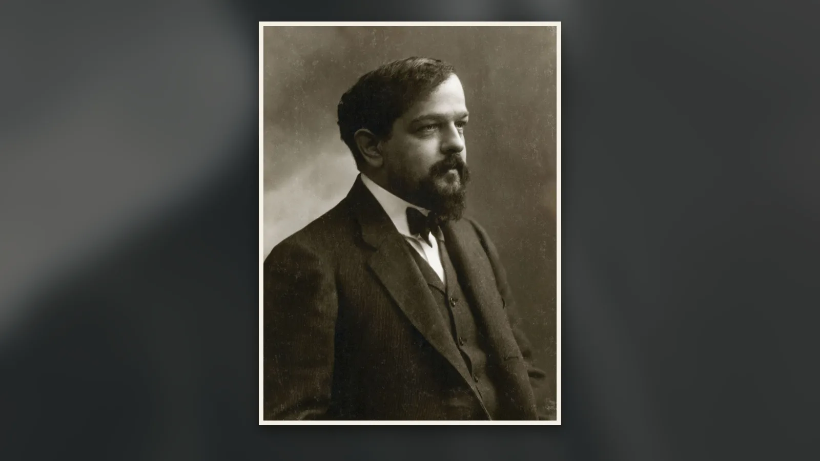 Portrait photographique de Claude Debussy par Félix Nadar