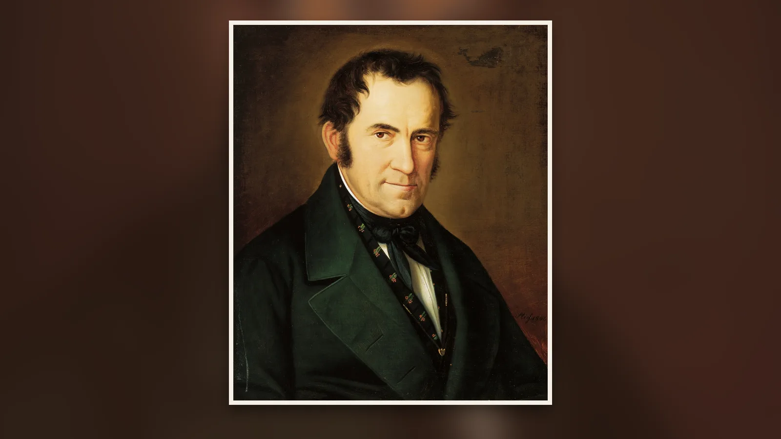 Portrait de Franz Gruber