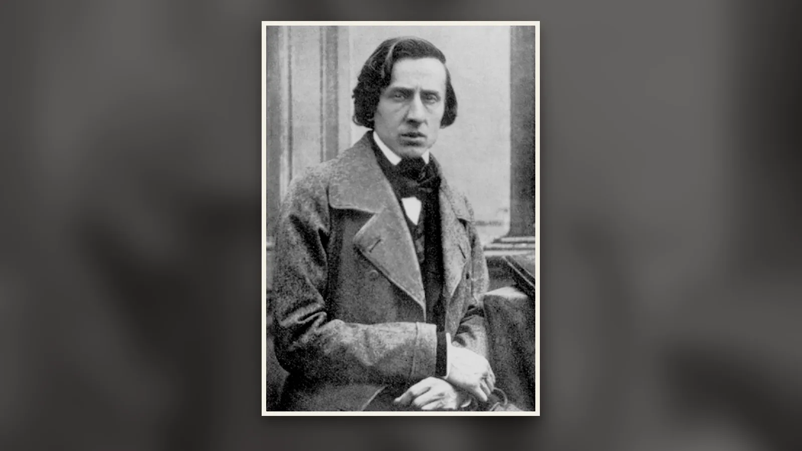 Portrait photographique de Frédéric Chopin par Louis-Auguste Bisson