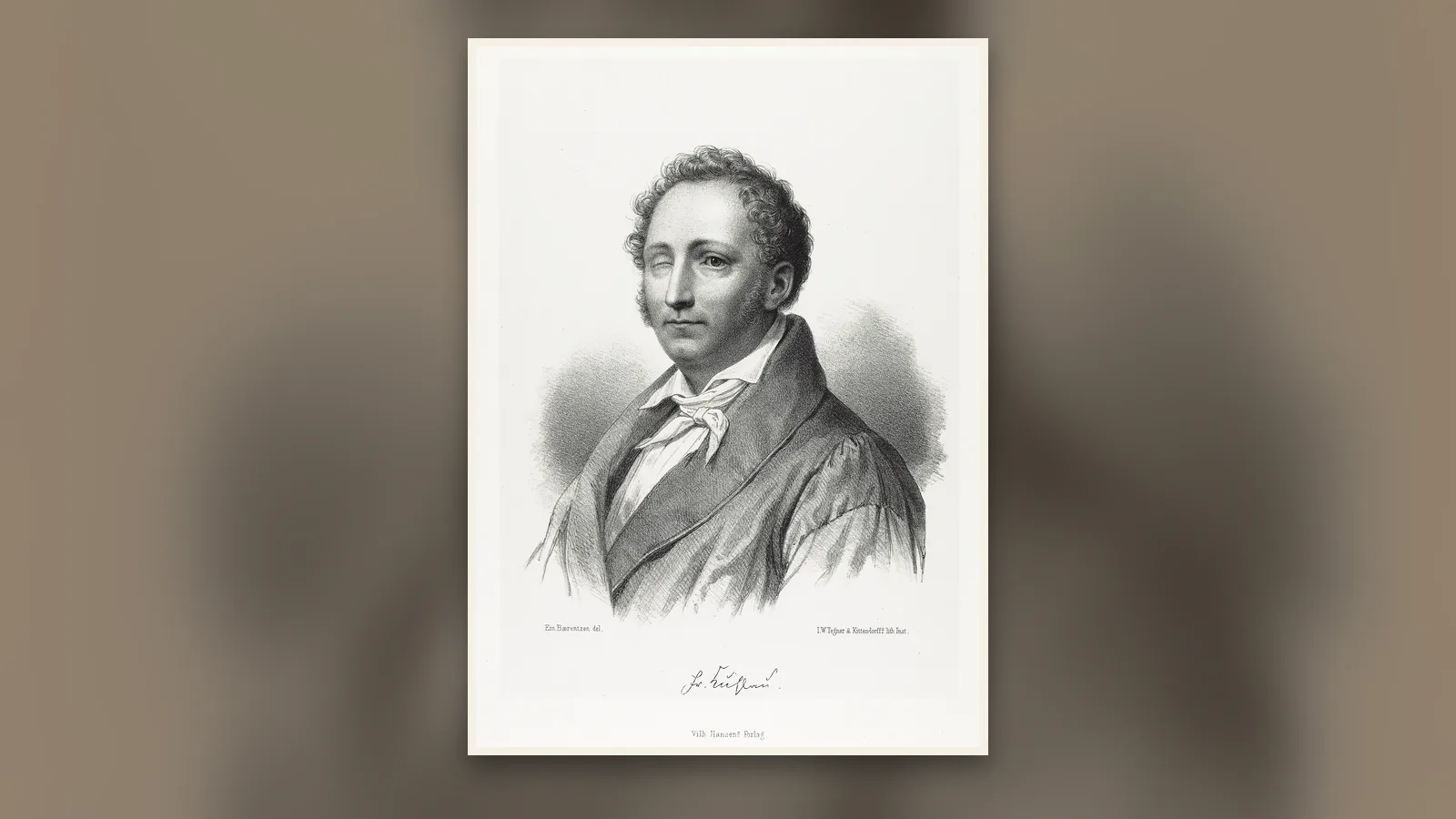 Portrait de Friedrich Kuhlau