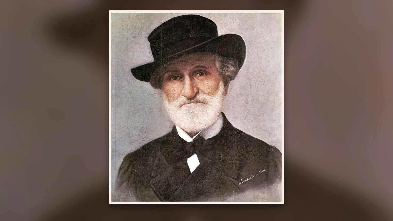 Portrait de Giuseppe Verdi