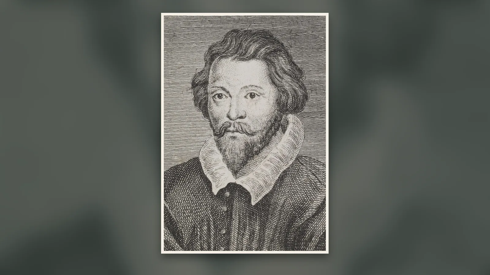 Portrait gravé de William Byrd au XVIIIe siècle