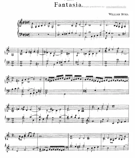First page of Fantasia
