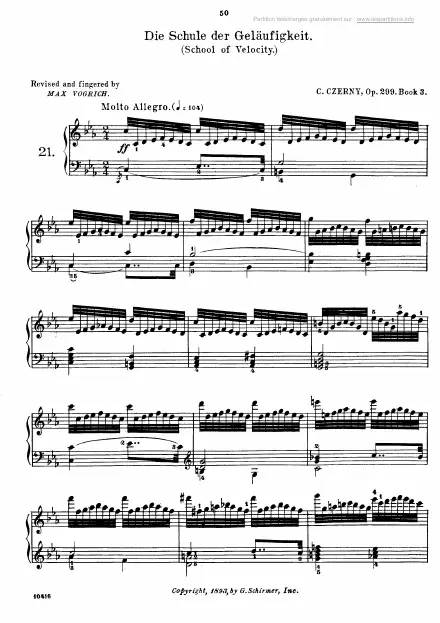 First page of The School of Velocity - Book 3