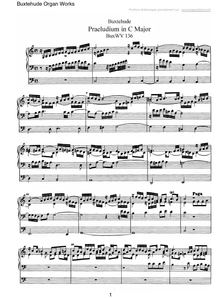 First page of 16 preludes (1-9)