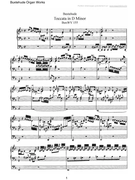 First page of 13 Toccatas, Canzonas and Preludes